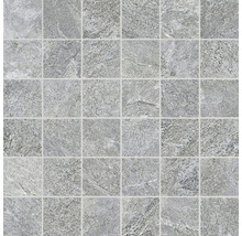 Produktbild: Feinsteinzeug Mosaik Bet Silver Grey 30x30 cm