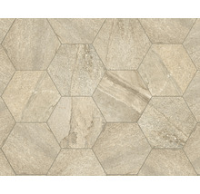 Sechseckige Bodenfliesen aus Steinzeug