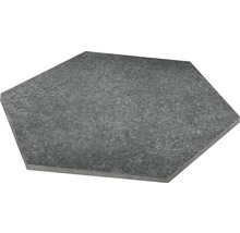 Sechseckige Gehwegplatte aus Stein