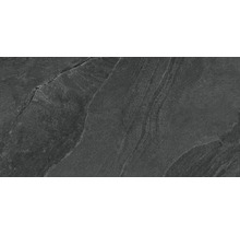 Dunkle Schieferfliese mit natürlicher Struktur