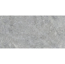 Graue Feinsteinzeugfliese mit matter Oberfläche