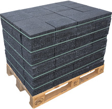 Palette mit Gummifliesen