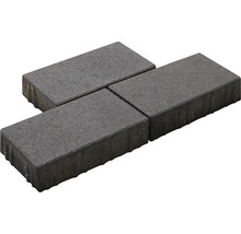 Pflastersteine aus Beton, rechteckig, drei Stück