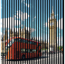 Akustikpaneel digital bedruckt London 1 19x1133x1195 mm Set = 2 Einzelpaneele