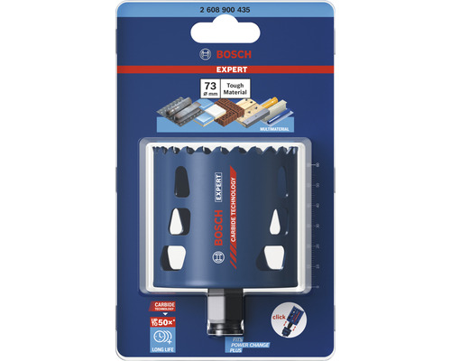 Lochsäge Bosch 73 mm Bi-Metall 1 Stück