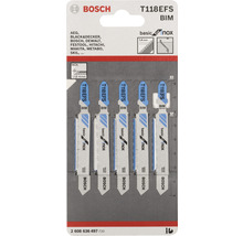 Bosch Stichsägeblätter Set T118EFS BIM für Metall