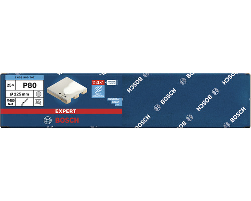 Schleifblatt für Trockenbauschleifer Ø 225mm, Korn 80, 25-er Pack