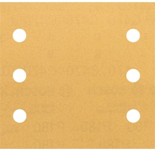 Schleifblatt für Multischleifer,115x107mm K180