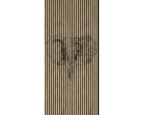 Akustikpaneel mit Elefant-Dekor für Wand- oder Deckenmontage