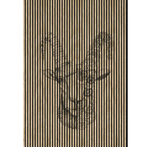 Wandpaneel mit Ziegenmotiv