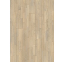 Helle Holzbodenfläche mit schmalen Dielen