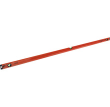 Wasserwaage aus Aluminium mit zwei Libellen und einer Länge von 2000 Millimeter.