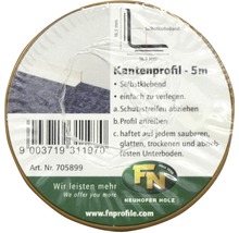 Kantenprofil selbstklebend, 5 Meter Rolle
