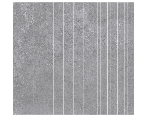 Feinsteinzeug Mosaik Ragno Kalkstone grey Modulo 60x64,4cm