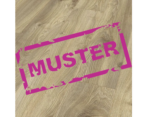 Handmuster zu Laminat 12.0 Makro Eiche natur Handmuster zu Laminat 12.0 Makro Eiche natur