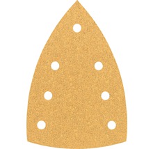 Dreieckiges Schleifpapier mit Löchern für Schleifarbeiten