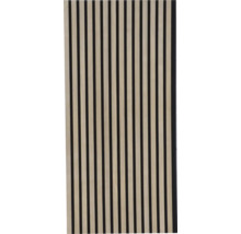 Produktbild: Akustikpaneel Walnuss Furnier 1195 x 572 x 19 mm 1 Pack = 2 Einzelpaneele