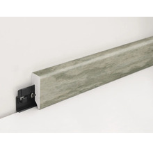 Sockelleiste mit Clip zur Wandmontage