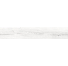 Wand- und Bodenfliese Grow white 24x151cm rektifiziert