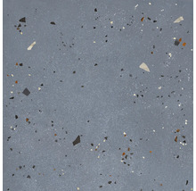 Graue Bodenfliese mit Terrazzo Optik für den Innenbereich