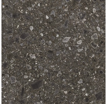 Nahaufnahme einer Bodenfliese mit Steinstruktur