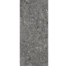 Graue Bodenfliese mit Steinstruktur