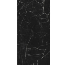 Wand- und Bodenfliese Marmo Morocco schwarz 159,7x79,7cm rektifiziert