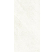 Wand- und Bodenfliese white 60x120 cm matt rektifiziert