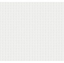 Quadratische weiße Fliesen