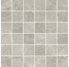 Produktbild: Feinsteinzeug Mosaik Nature light grey 29,8x29,8cm,matt