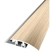 Übergangsprofil aus Aluminium mit Holzdekor