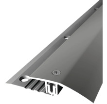 Türschwellenprofil aus Aluminium mit Schraubenlöchern