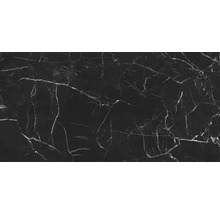 Wand- und Bodenfliese Marmo Morocco schwarz 159,7x79,7cm rektifiziert