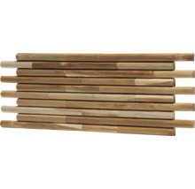 Mosaikmatte aus Holzstäben