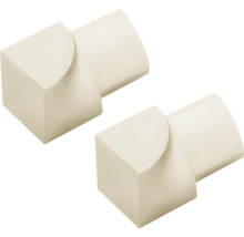 Zwei Eckverbinder für Möbel