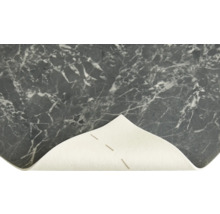 Nahaufnahme einer Vinylbodenfliese mit Marmormuster.