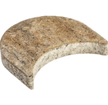 Halbkreisförmiger Pflasterstein für den Garten- und Landschaftsbau