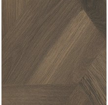 Holzfußboden mit geometrischem Muster