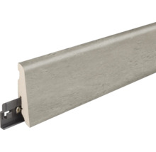 Sockelleiste mit Befestigungsclip