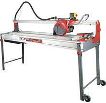 Fliesenschneidmaschine mit Tisch und Diamanttrennscheibe