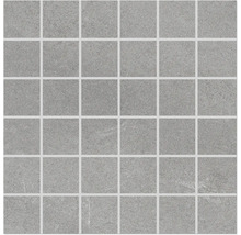 Fliesenmosaik mit quadratischen Steinen