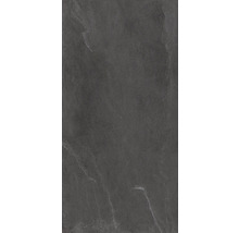 Dunkelgraue Bodenfliese aus Feinsteinzeug