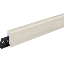 Sockelleiste mit Befestigungsclip