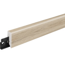 Sockelleiste mit Befestigungsclip