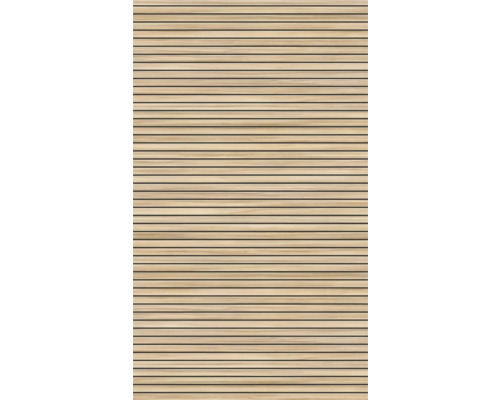 Holzpaneele mit Lamellen für Wand und Decke