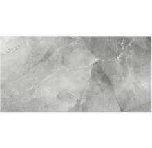 Feinsteinzeug Wand- und Bodenfliese Centura grigio 60 x 120 x 0,9 cm glänzend rektifiziert