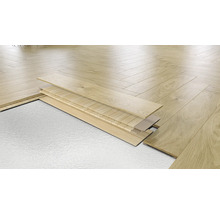 Verlegung von Laminat auf Dämmunterlage