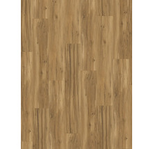 Verlegtes Laminat mit Holzoptik.