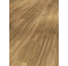 Verlegte Laminatboden-Dielen mit Holzstruktur