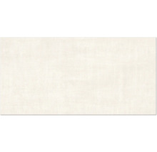 Wandfliese Shiny Textile creme satin 29,8x59,8cm